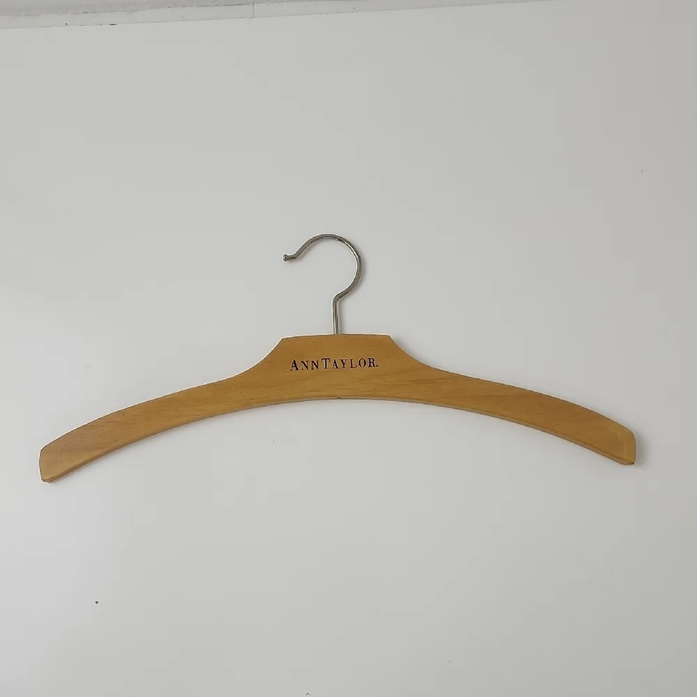 Ann Taylor Wood Hanger Natural Light Wood